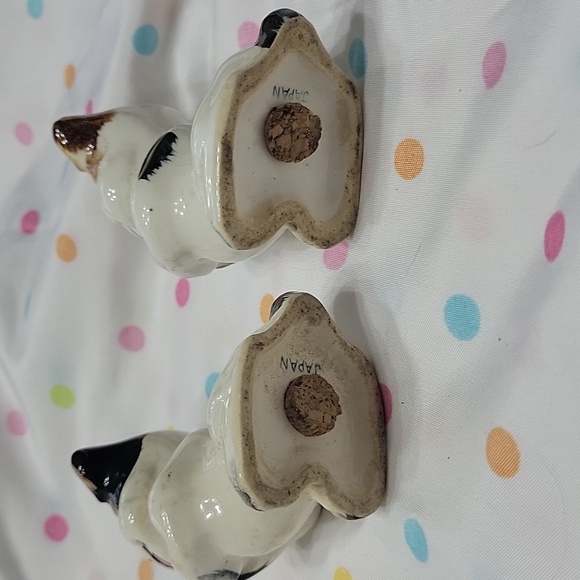 Vintage Puppy Salt And Pepper Shakers From Japan - Picture 4 of 5